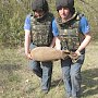В крымском селе нашли бомбу весом в 100 килограммов