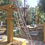 В Евпатории демонтировали нелегальный веревочный парк