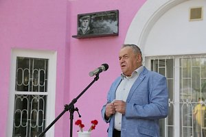 В Керчи открыли мемориальную доску Герою Советского Союза Ивану Цибизову
