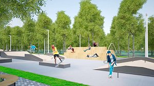 В евпаторийском Мойнакском парке появится скейт-парк