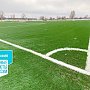 Нижнегорская спортшкола готовится к открытию нового футбольного поля