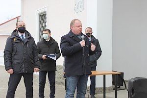 Алексей Черняк принял участие в открытии ж/д платформы в Джанкойском районе