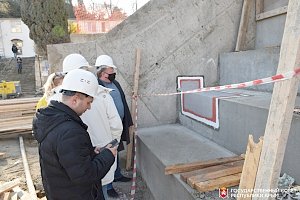 Алексей Черняк: Реконструкция стадиона «Авангард» в Ялте опережает график на семь месяцев