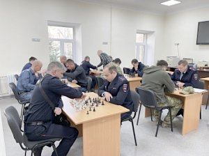 В Севастополе прошёл шахматный турнир между сотрудников органов внутренних дел