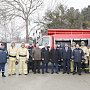 Торжественное открытие пожарной части в поселке Научный Бахчисарайского района