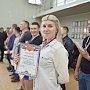 В УМВД России по г. Севастополю прошли ежегодные соревнования по гиревому спорту между сотрудников