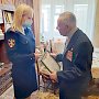 Ветеранов Управления МВД России по г. Симферополю поздравили с праздником