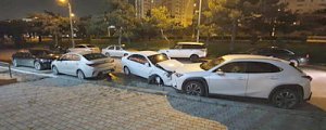 В Севастополе пьяный водитель разбил три автомобиля и попробовал скрыться
