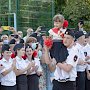 В Севастополе полицейские поздравили кадет с началом нового учебного года