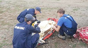 Туристка получила ожоги при взрыве газового баллона в палатке на горе Демерджи