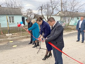 Голубое топливо пришло в село Криничное Белогорского района