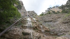 Самый высокий водопад Крыма открыли для туристов