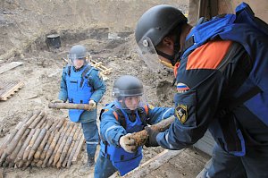 В Крыму обезвредили более 2 тыс. взрывоопасных предметов времён Великой Отечественной войны