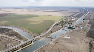 Крым закачивает водохранилища водой из Северо-Крымского канала