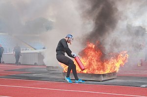 В Крыму стартовали Межрегиональные соревнования по пожарно-спасательному спорту в Южном федеральном округе