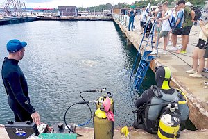 Студенты МГТУ им. Н. Э. Баумана посетили Специальный морской отряд