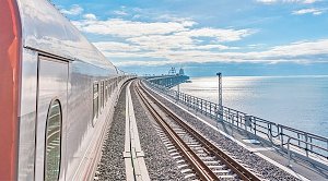Число перевезенных поездами пассажиров в Крым выросло на 65%
