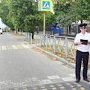 Севастопольские сотрудники ГИБДД проверяют готовность пришкольных дорог к новому учебному году