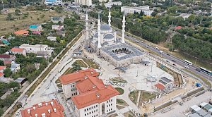 Готовность строящейся Соборной мечети в Симферополе возросла до 80%
