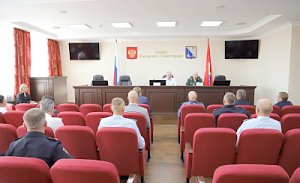 В Управлении МВД России по городу Севастополю прошло межведомственное совещание полиции и Росгвардии