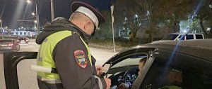 В Севастополе в вечерние и ночные часы пройдёт профилактическое мероприятие по выявлению злостных нарушителей ПДД