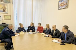 Севастопольские полицейские участвовали в межведомственном совещании