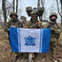 Бойцы СВО развернули в Херсонской области флаг ИБТЭФ КФУ