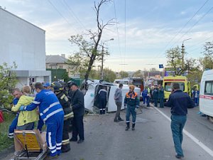 Полиция Севастополя проводит проверку по факту ДТП, в котором пострадали пассажиры маршрутного автобуса