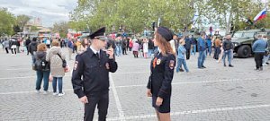 Полиция Севастополя обеспечила правопорядок и безопасность жителей и гостей города во время празднования Дня Победы в Великой Отечественной войне