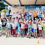 В Севастополе более трёхсот детей стали участниками профилактического тренинга по Правилам дорожного движения в детском оздоровительном лагере «Ласпи»