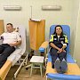 Автоинспекторы Севастополя сдали кровь для участников специальной военной операции