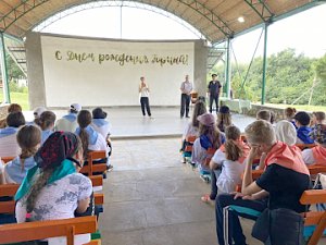 Севастопольские полицейские продолжают проводить профилактические мероприятия в детских оздоровительных лагерях