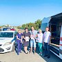 Сотрудники Госавтоинспекции Севастополя совместно с медицинскими работниками провели акцию «День здорового водителя»