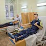 Сотрудники Госавтоинспекции Севастополя участвовали в сдаче донорской крови