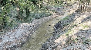 Расчистку реки Славянки в Симферополе закончили досрочно
