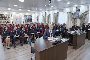 В Управлении МВД России по г. Севастополю прошло расширенное заседание коллегии по результатам оперативно-служебной деятельности за 2023 год