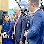 Первый вице-премьер Белоусов посетил стенд Крыма на выставке-форуме «Россия»
