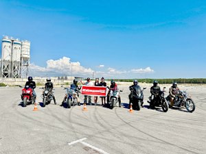 Сотрудники Госавтоинспекции и представители мотоклуба организовали профилактическую акцию «Внимание, мотоциклист – 2024»