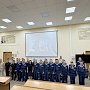 В Севастополе сотрудники Госавтоинспекции провели профилактическую беседу с курсантами и военнослужащими ВС РФ