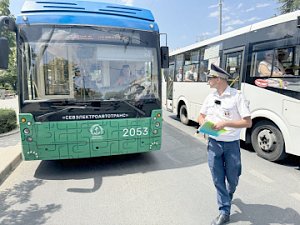 Госавтоинспекция Севастополя напоминает о правилах пользования общественным транспортом